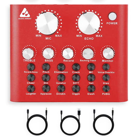 Audio Array AI-12 USB Bluetooth Soundcard Mixer interface