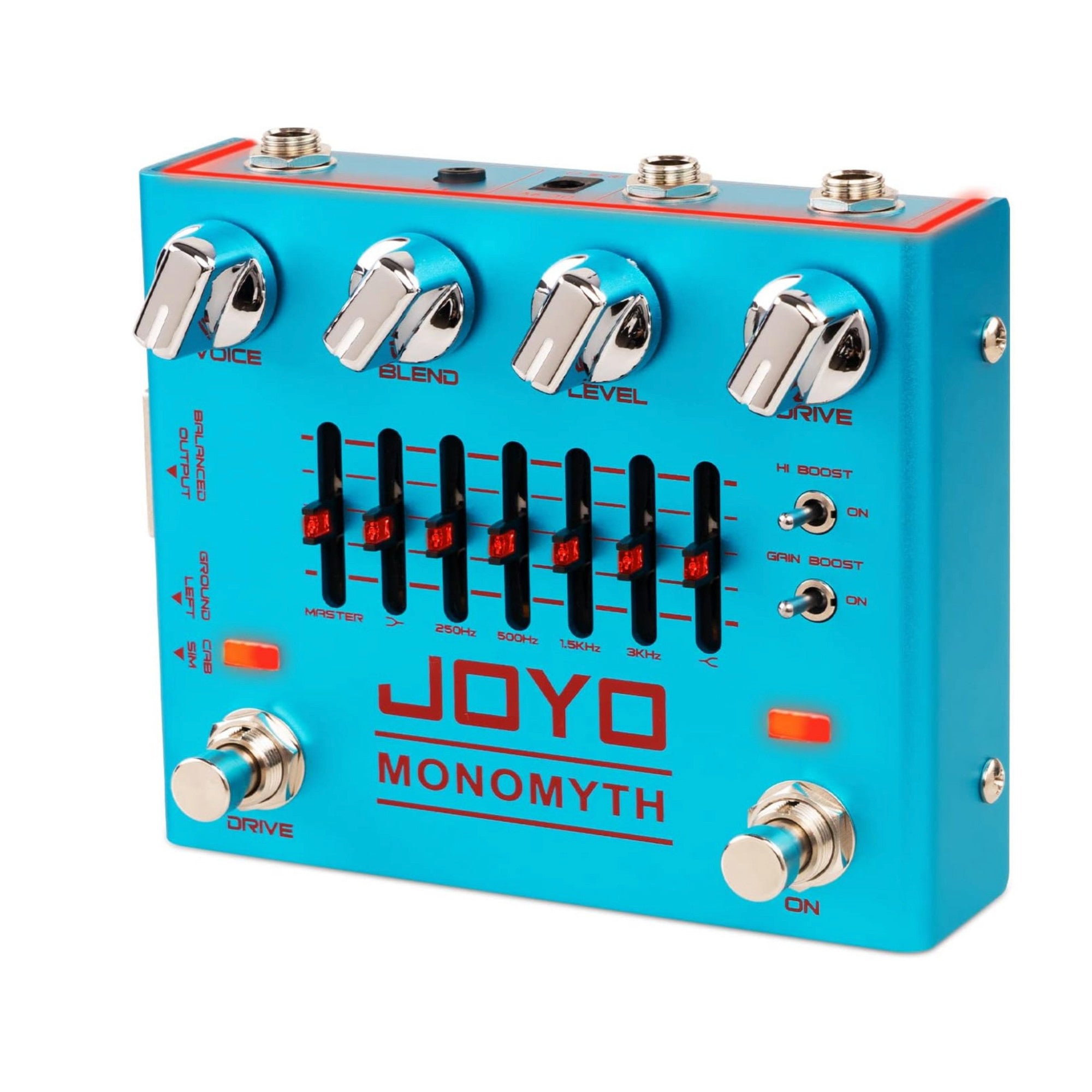 joyo eq pedal JOYO R-26 Monomyth Bass Preamp & DI Pedal with True Bypass, Cabinet Si –  Beats The Musical Instrument Store