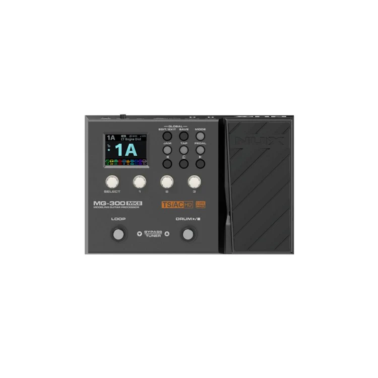 NUX MG-300 MKII Modeling Multi-Effects Guitar Processor – Beats