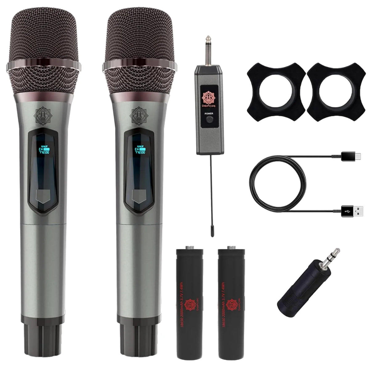 Digimore D 350 Pro UHF Dual Wireless Microphone