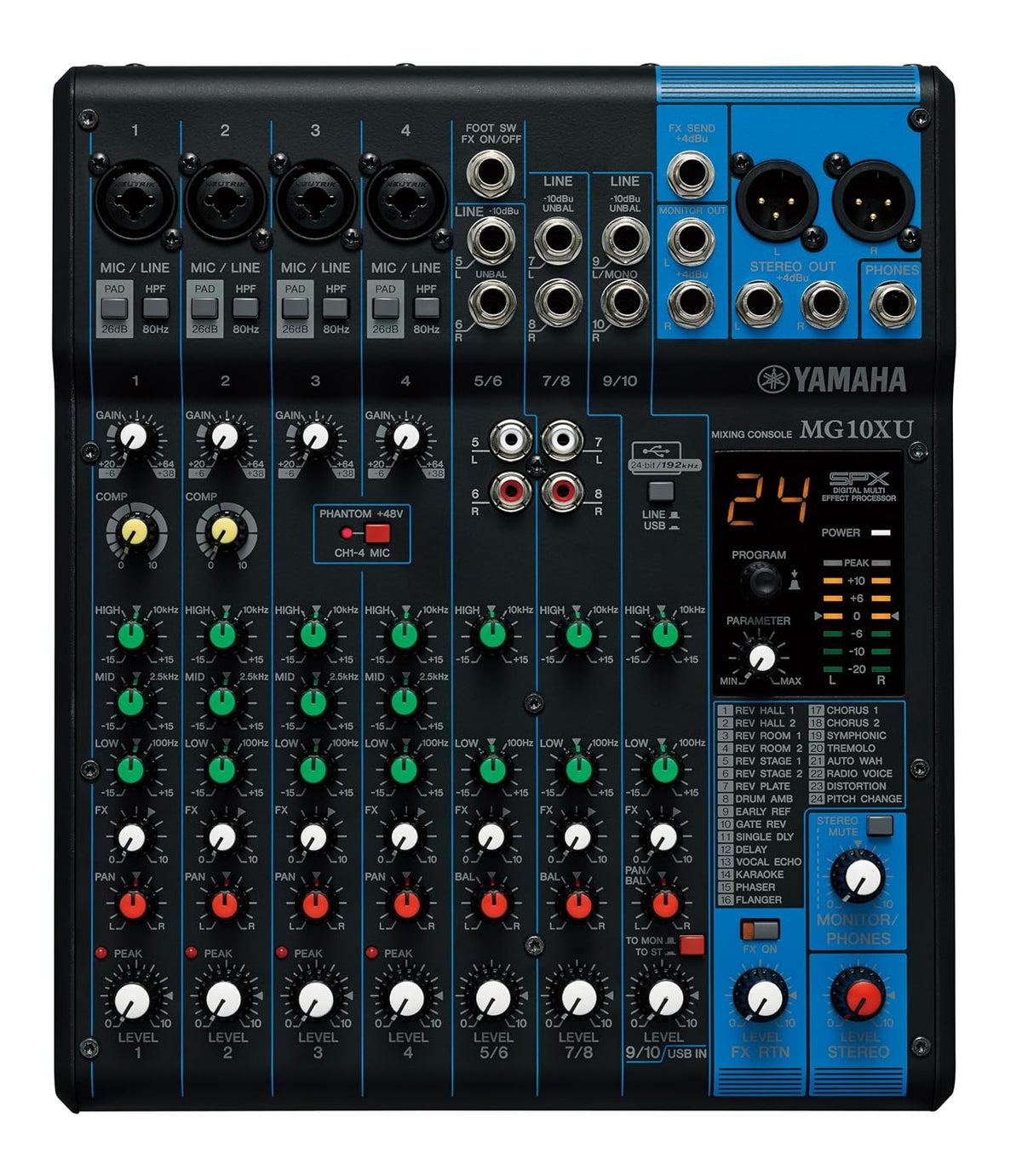 Yamaha MG10XU Analog Mixer