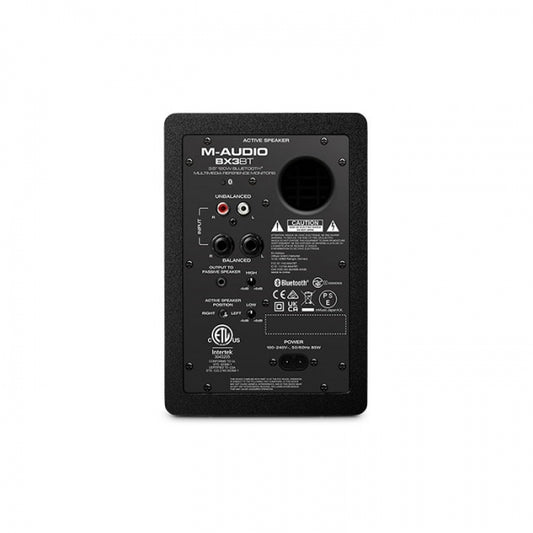 M-Audio BX3 BT 3.5" Black Kevlar 120-Watt Multimedia Bluetooth Reference Monitors (pair)