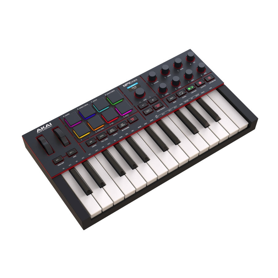 Akai MPK Mini IV Midi Controller - Black