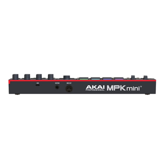 Akai MPK Mini IV Midi Controller - Black