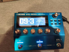 BOSS VG-800 V-Guitar Processor with gk 5 pickup and adopter only 2 days old