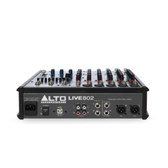 Alto Professional Live 802 | 8-Channel / 2-Bus Mixer With 5 XLR Inputs