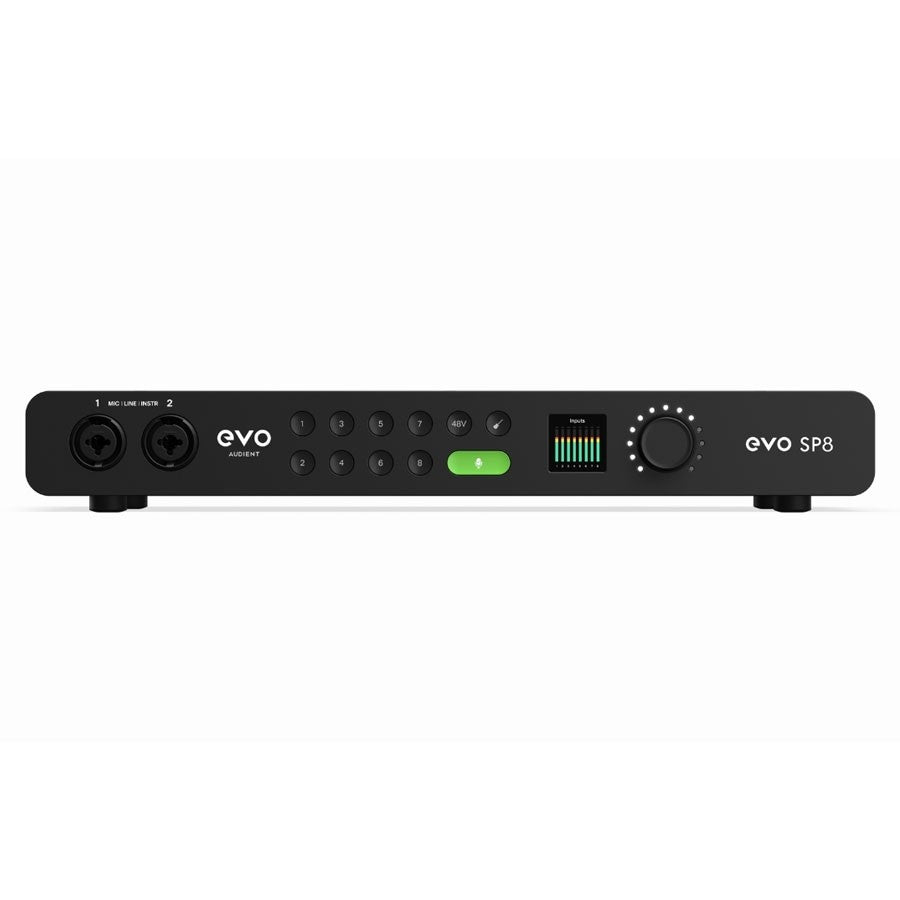 Audient Evo SP8 8 Channel Smart Microphone Preamp With AD/DA