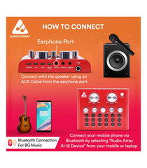 Audio Array AI-12 USB Bluetooth Soundcard Mixer interface