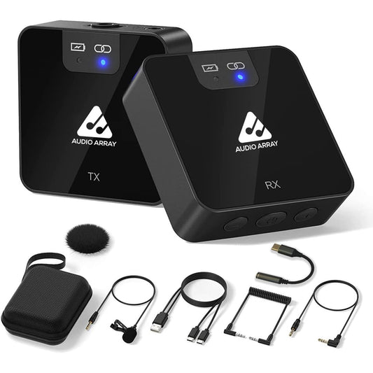 Audio Array AM-W11 Wireless Mic | Upto 4hr Battery & 60m Range