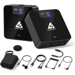 Audio Array AM-W11 Wireless Mic | Upto 4hr Battery & 60m Range