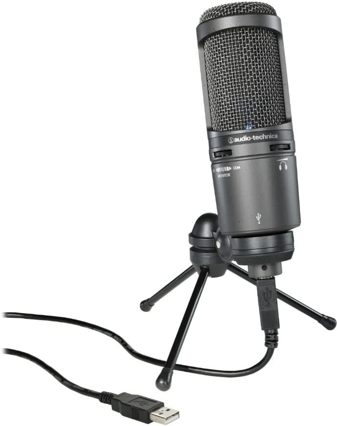 audio-technica  AT2020USB Cardioid condenser microphone(Black)