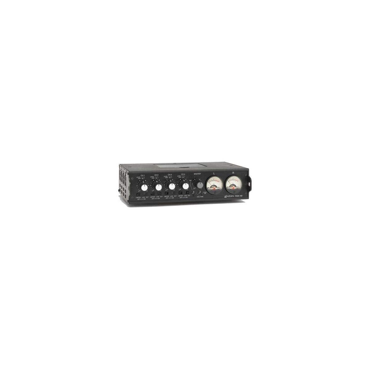 Azden FMX-42 – 4 Channel Portable Mixer