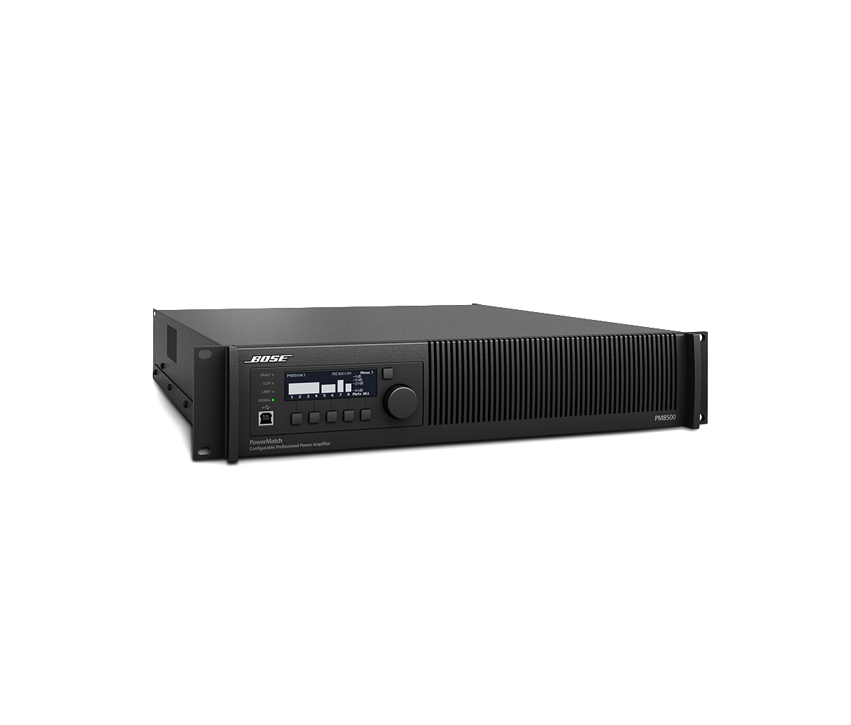 BOSE PM8500N, PowerMatch configurable power amplifier