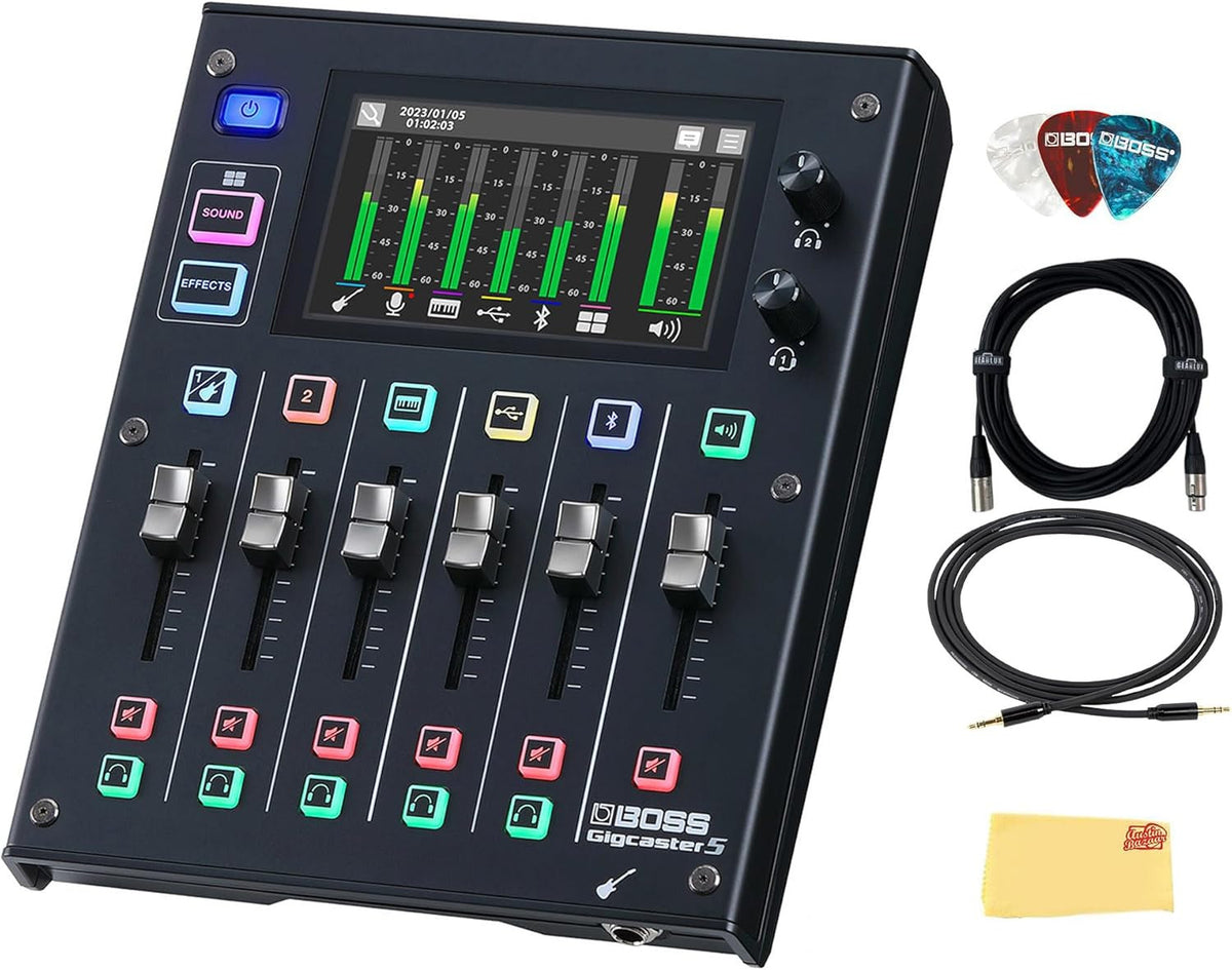BOSS Gigcaster 5 Audio Streaming Mixer
