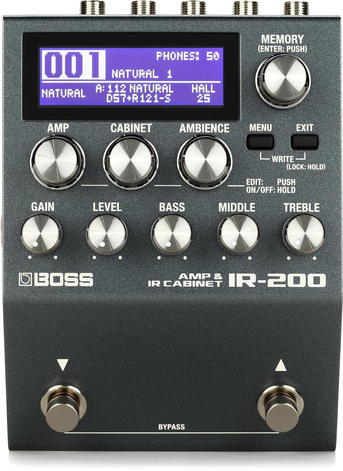 Boss IR-200 Amp and IR Cabinet Pedal