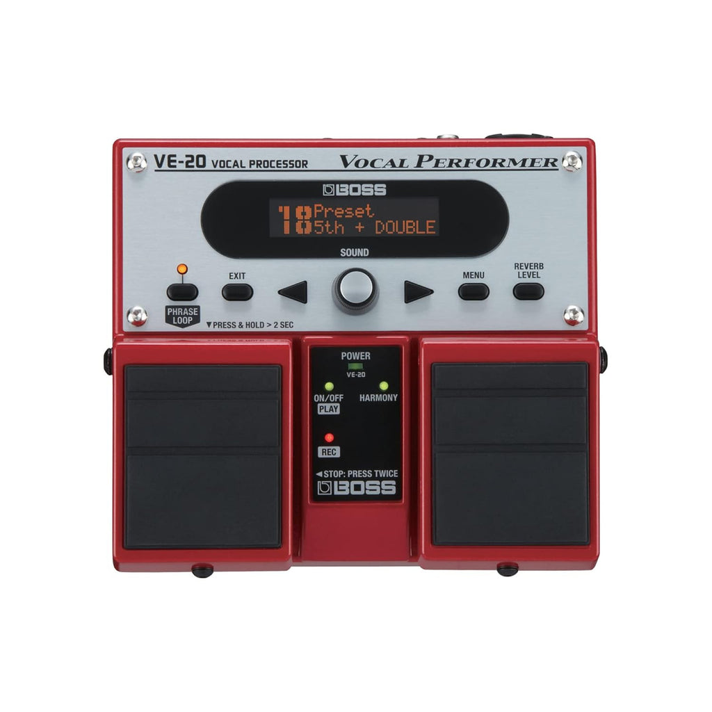 その他 BOSS VE-20 VOCAL PROCESSOR BOSS VE-20 Vocal Processor – Beats The Musical Instrument Store