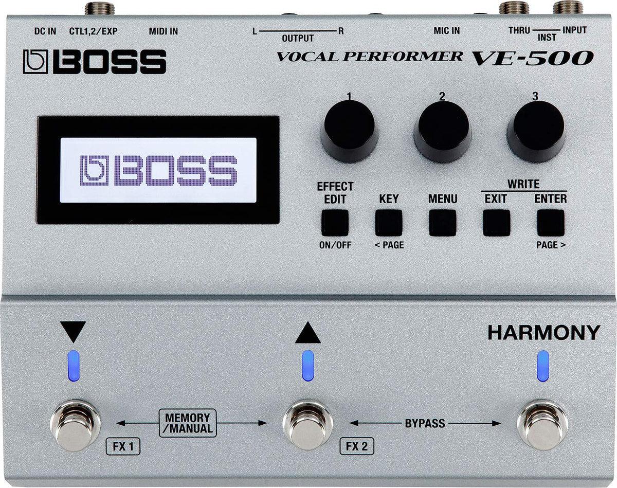 Boss VE-500 Vocal Performer Effect Pedal