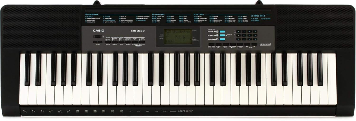 Casio CTK-2550 61-Key Portable Keyboard