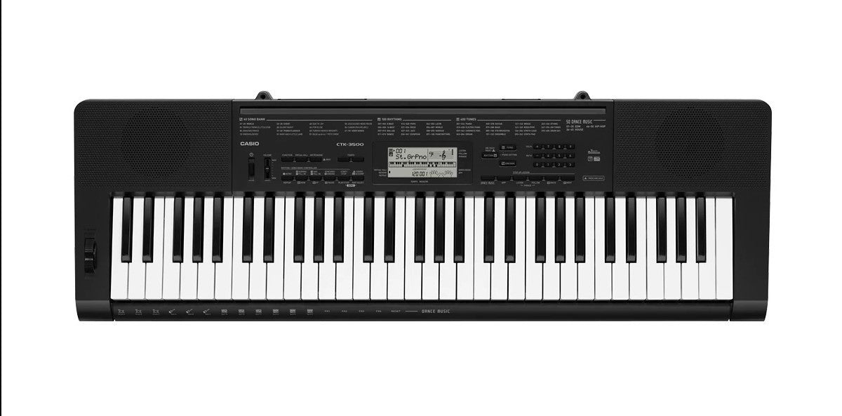 CASIO Ctk – 3500 61 Key Keyboard