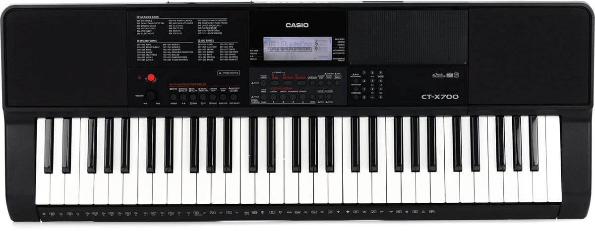 Casio CTX700 61-Key Touch Sensitive Portable Keyboard
