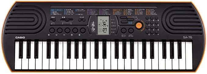 CASIO sa- 76 mini keyboard