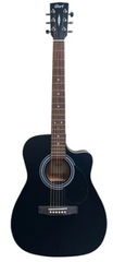 CORT ACOUSTIC GUITAR AF500C BKS