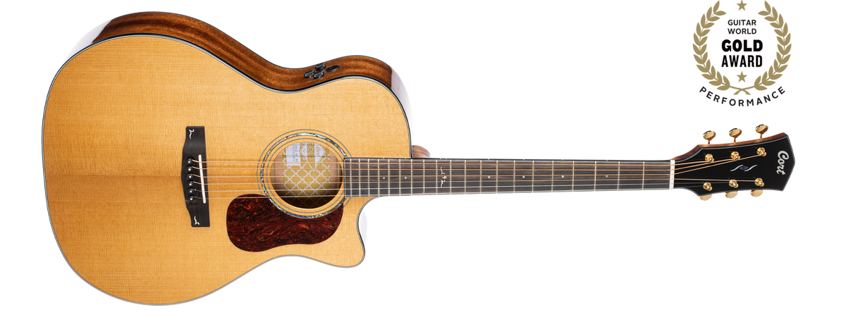 CORT ACOUSTIC GUITAR GOLD-A6 NAT