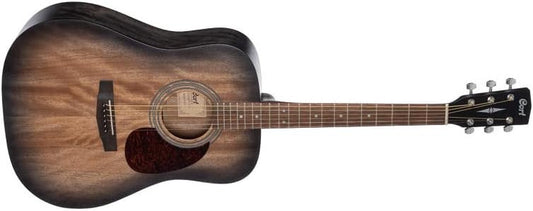 Cort Earth60M OPTB Open Pore Trans Black Burst