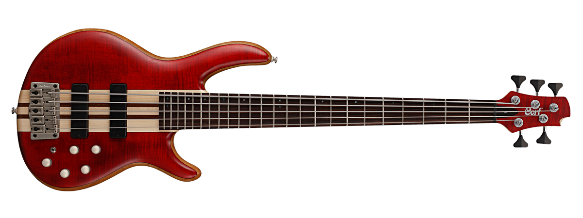 CORT ELCTRIC BASS GUITAR A5 Plus FMMH OPBC