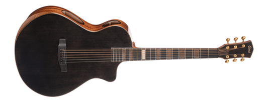 CORT ELECTRIC ACOUSTIC GUITAR MODERN BLACK TBK