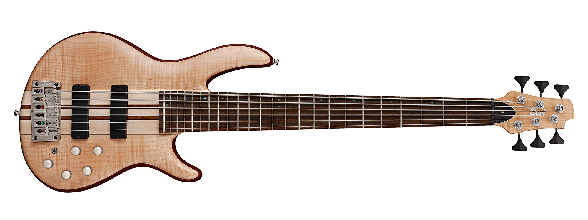 CORT ELECTRIC BASS GUITAR A6 Plus FMMH OPN