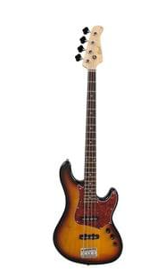 CORT ELECTRIC BASS GUITAR GB54-ALDER 3TS