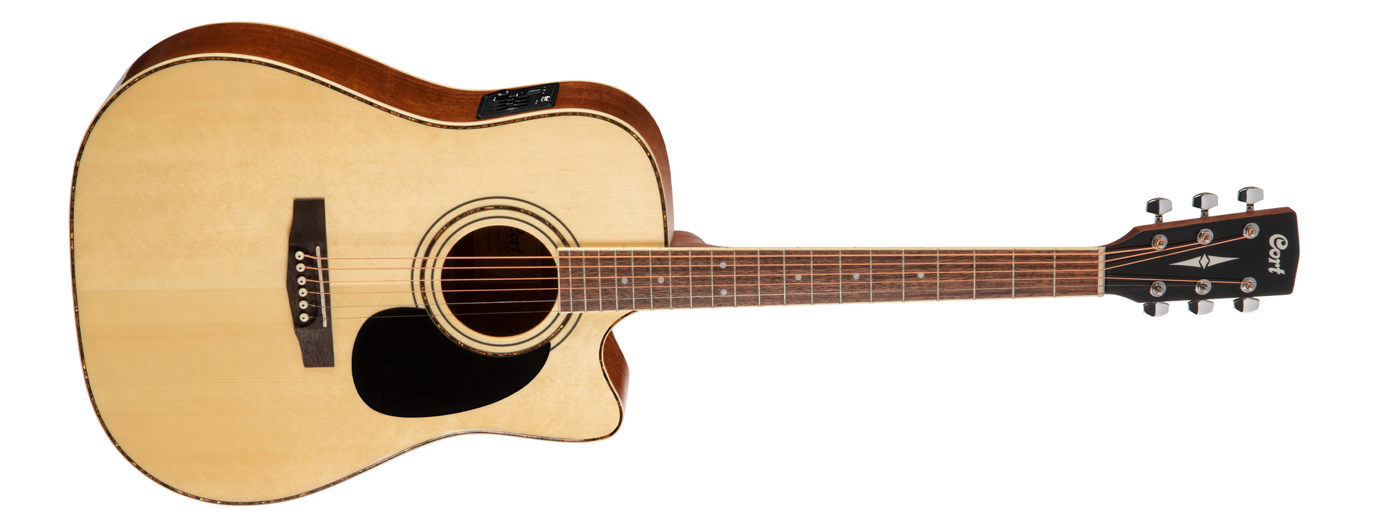 CORT ELECTRO-ACOUSTIC GUITAR AD880CE NS