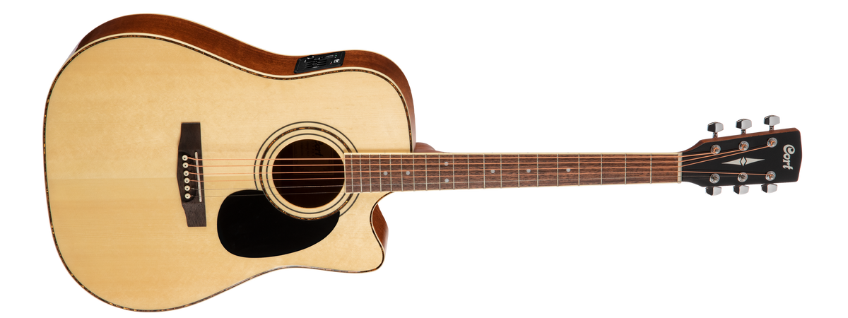 CORT ELECTRO-ACOUSTIC GUITAR AD880CE NS