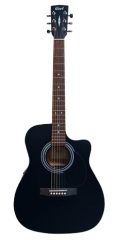 CORT ELECTRO-ACOUSTIC GUITAR AF500CE BKS