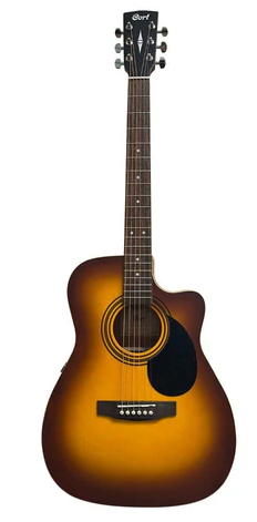 CORT ELECTRO-ACOUSTIC GUITAR AF500CE SB