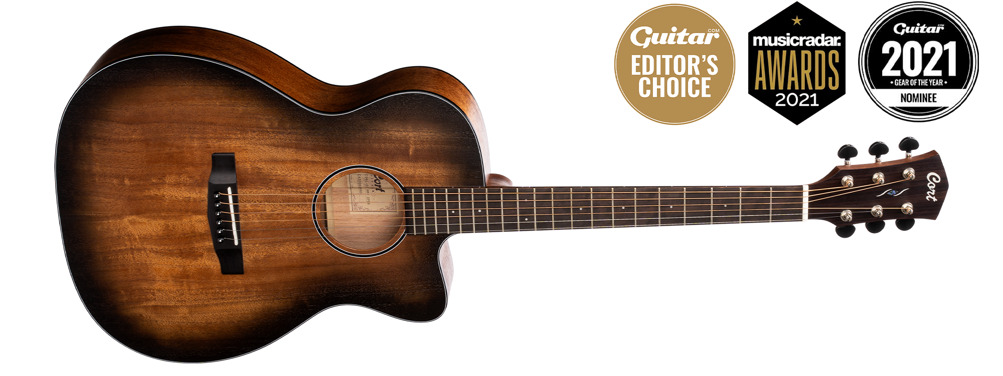 CORT ELECTRO-ACOUSTIC GUITAR CORE-OC AMH-OPBB