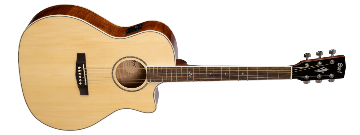 CORT ELECTRO-ACOUSTIC GUITAR GA-FF NAT