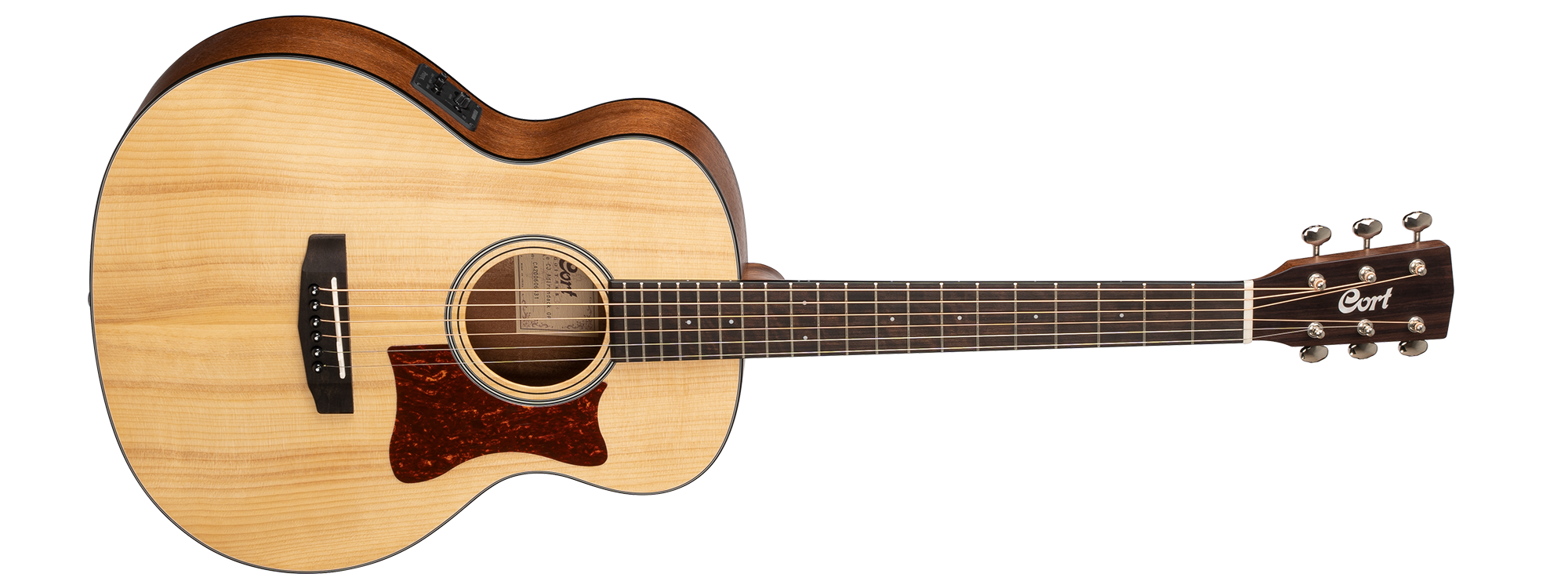 CORT ELECTRO-ACOUSTIC GUITAR Little CJ Adirondack OP