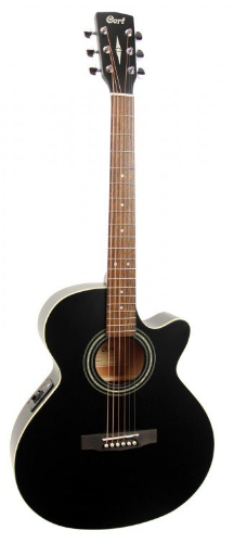 CORT ELECTRO-ACOUSTIC GUITAR SFX-ME BKS