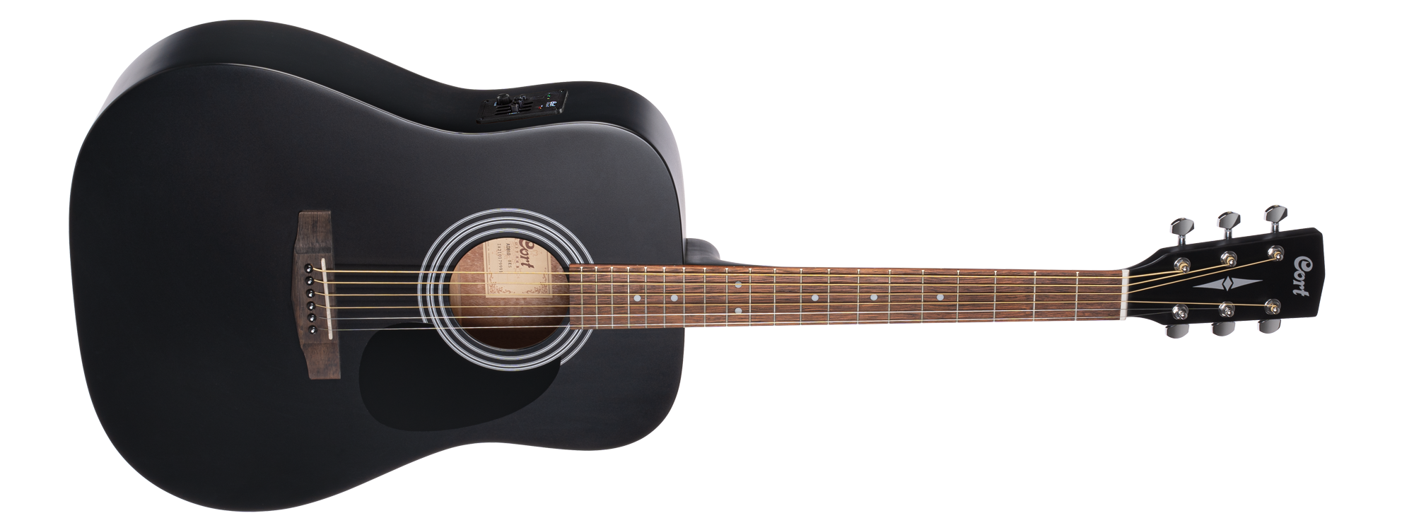 CORT ELECTRO-ACOUSTIC GUITAR AD810E BKS