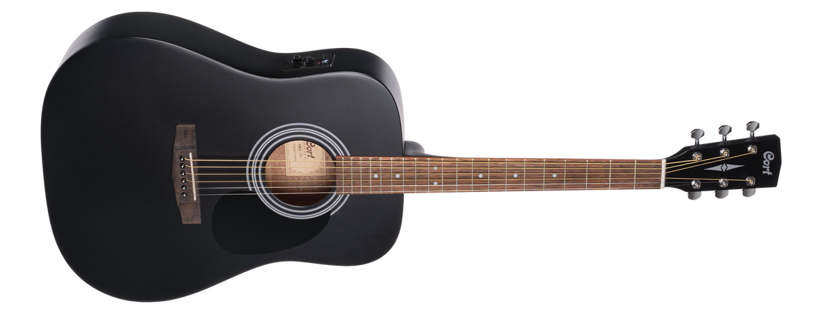 CORT ELECTRO-ACOUSTIC GUITAR AD810E BKS