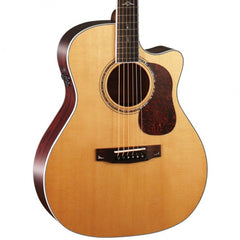 CORT GOLD-A8 GOLD SERIES ELECTRO-ACOUSTIC GUITAR WITH DELUXE SOFT-SIDE CASE (NATURAL GLOSSY)