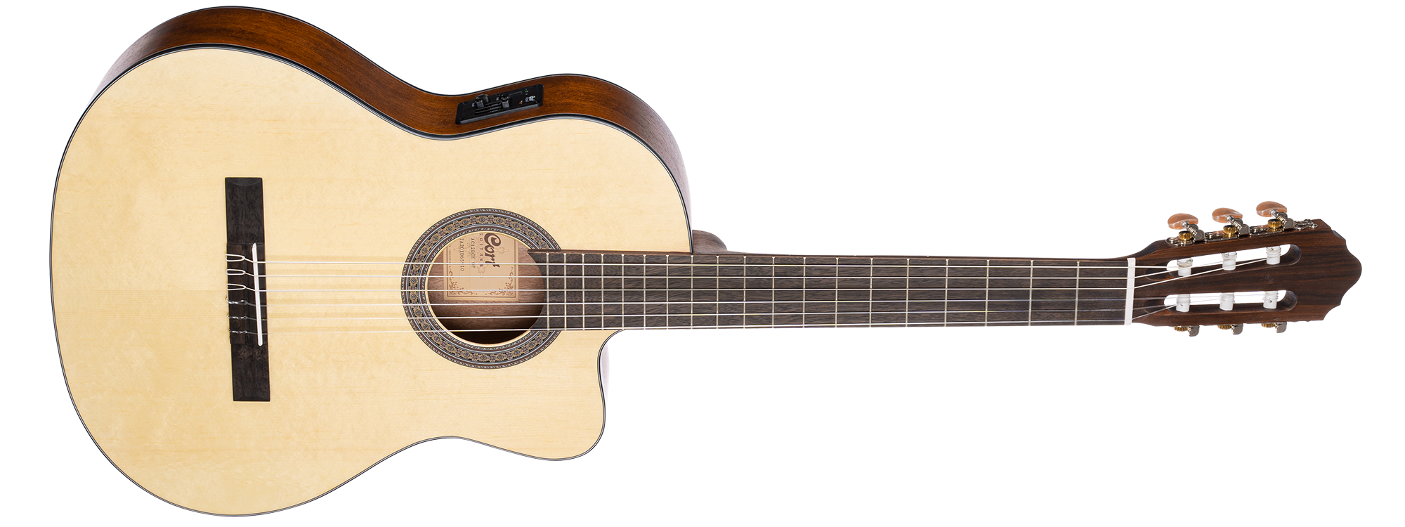 CORT SEMI-ACOUSTIC CLASSICAL GUITAR AC120CE OP