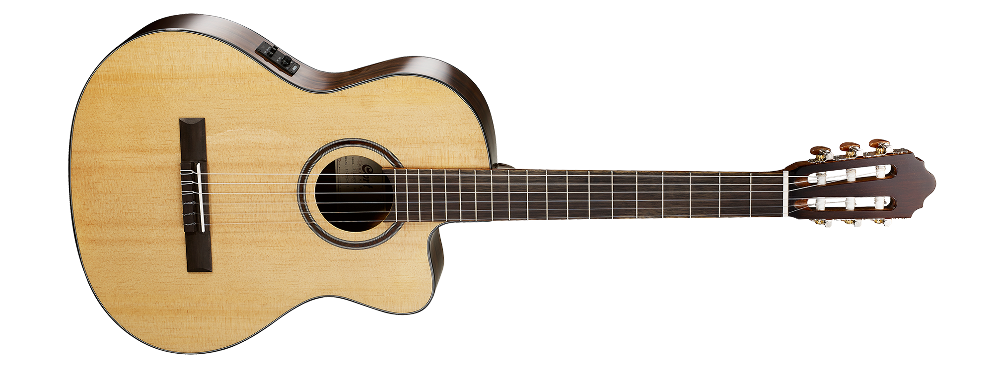 CORT SEMI-ACOUSTIC CLASSICAL GUITAR AC160CF NAT
