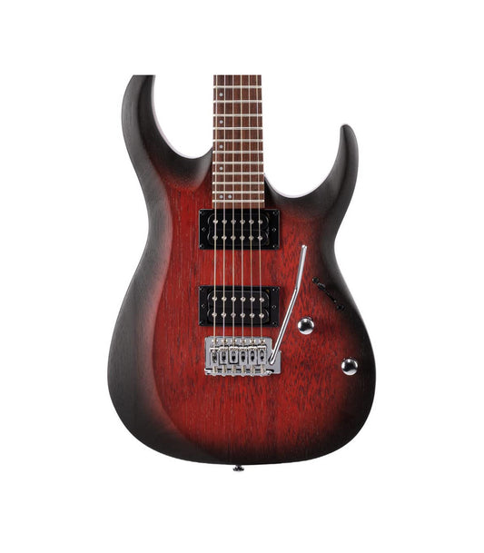 Cort X100 OPBB Open Pore Black Cherry Burst Jatoba