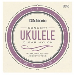 D'Addario EJ65C Concert Ukulele Nylon Strings 28-28 Gauge