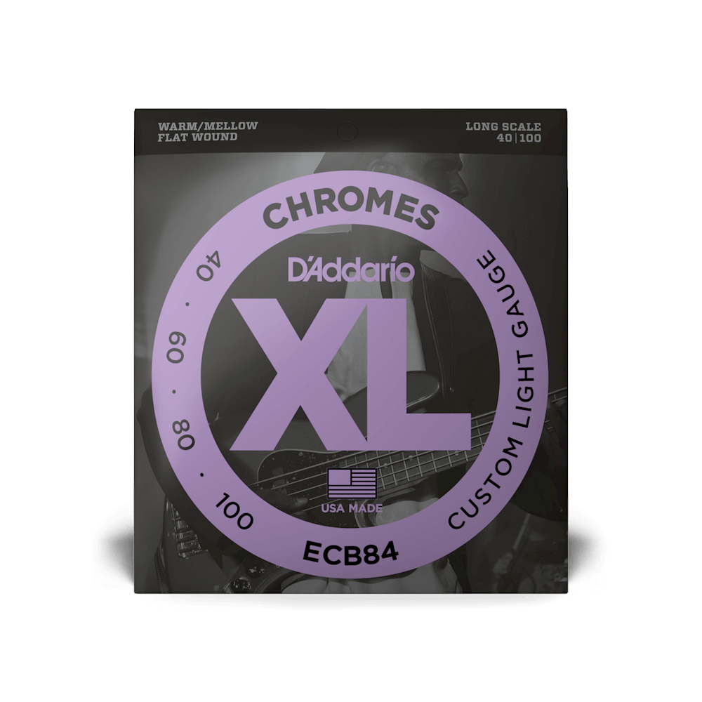 D'Addario ECB84 40-100 Custom Light Long Scale Bass Strings