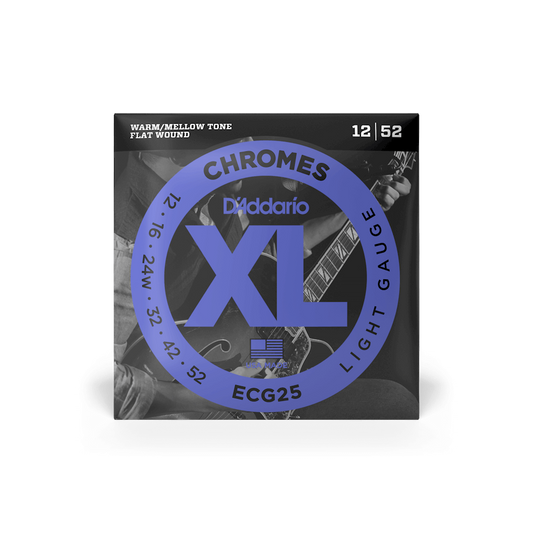 D'addario ECG25 Light Electric Guitar Strings - 12-52