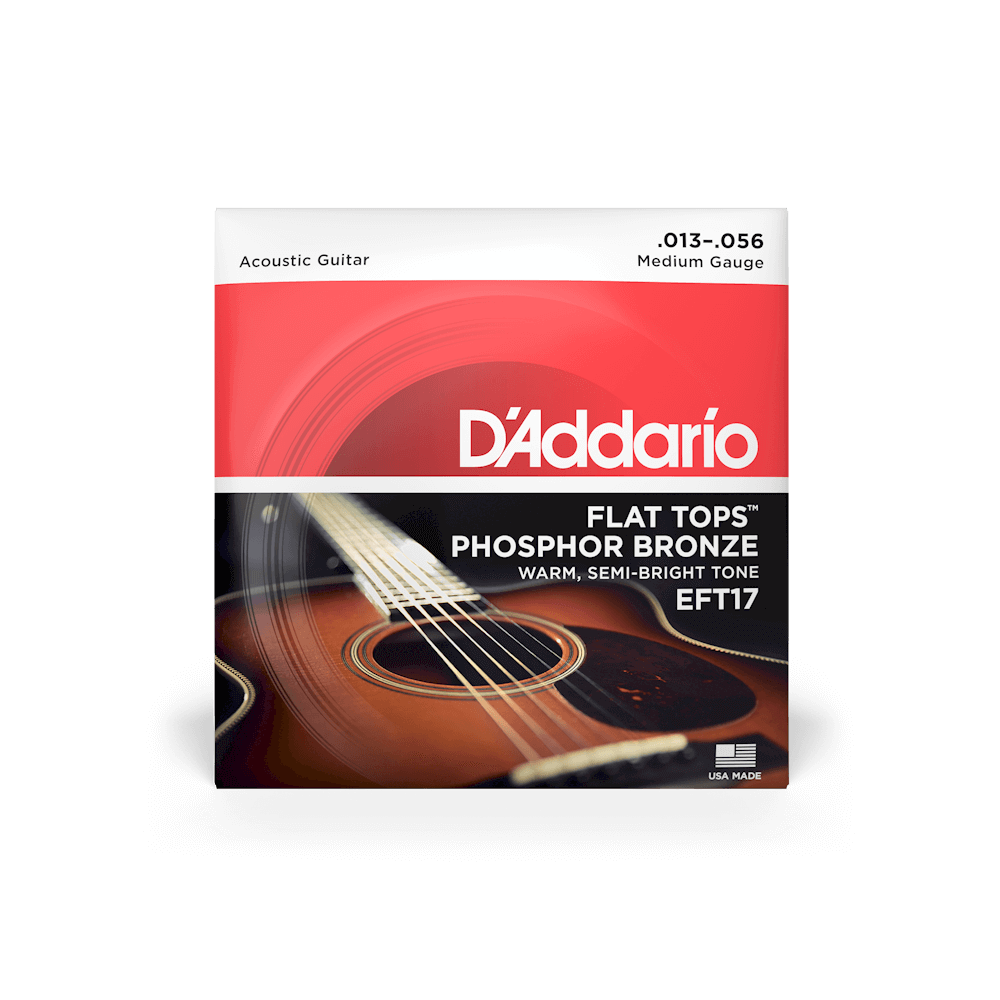 D'Addario EFT17 13-56 Medium Acoustic Guitar Strings